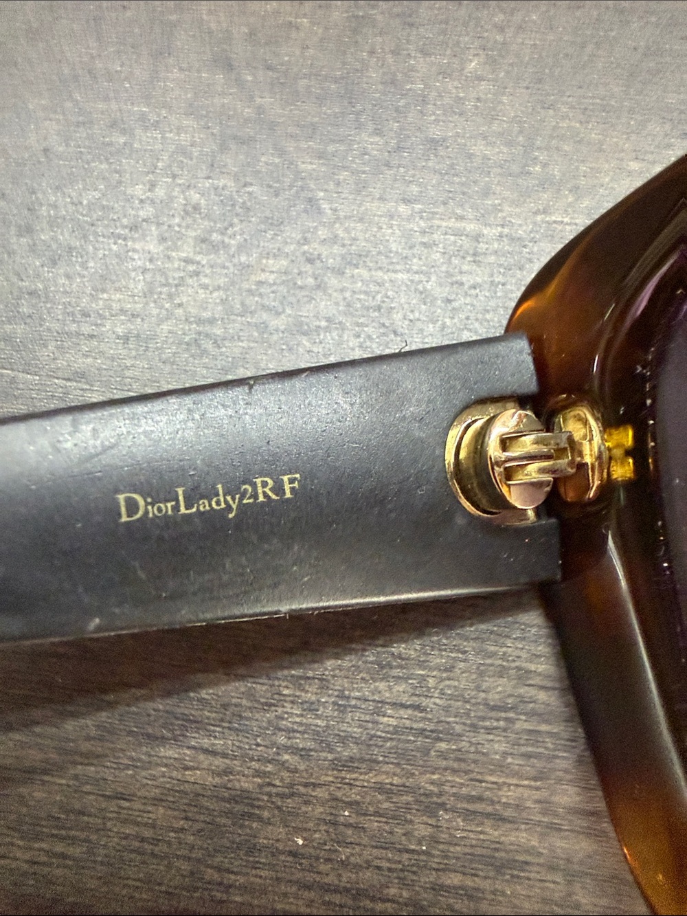 Dior Tortoiseshell Frame Sunglasses with Brown Gradient Lenses - Picture 8 of 10